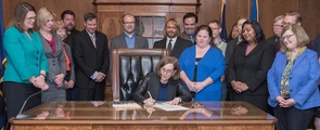 Conversion therapy signing