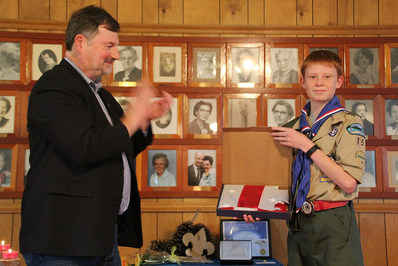 Justin Gwinner Eagle Scout Ceremony