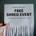Shred Day graphic
