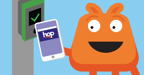Virtual Hop card