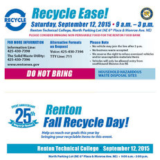 Fall Recycle Day