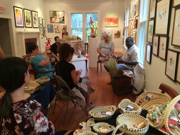 CDM Sweetgrass Basket Class