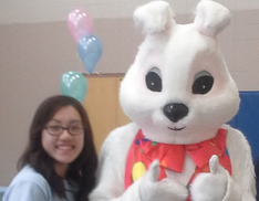 Lunch with the bunny