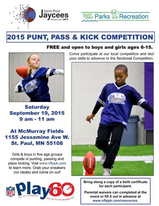 Punt, Pass & Kick Competition