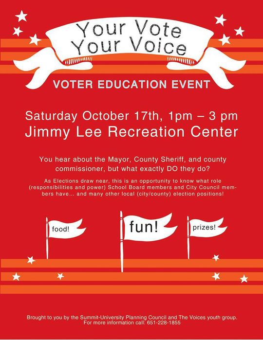 Voter Education Event
