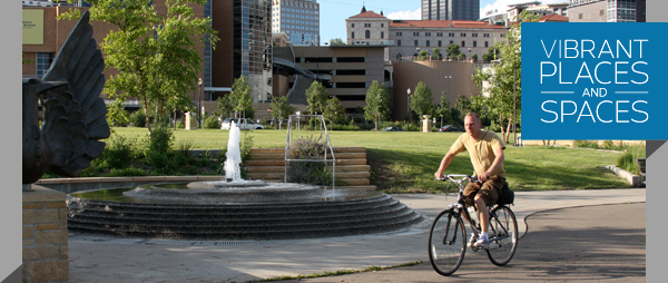 vibrant places and spaces