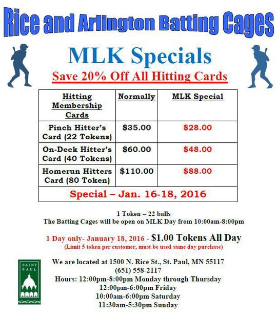 Rice and Arlington Batting Cages