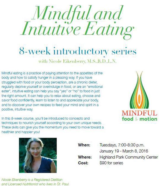 Mindful and Intuitive Eating