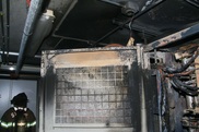 fire in electrical equipment panel
