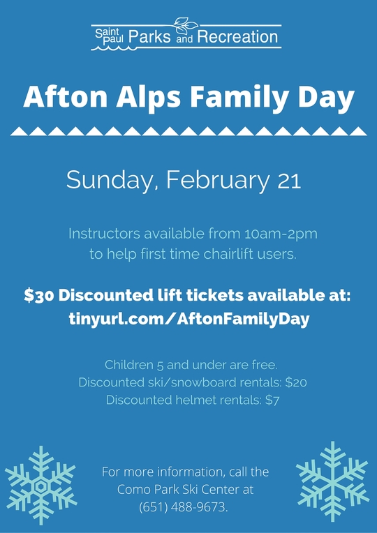 Afton Alps Family Day