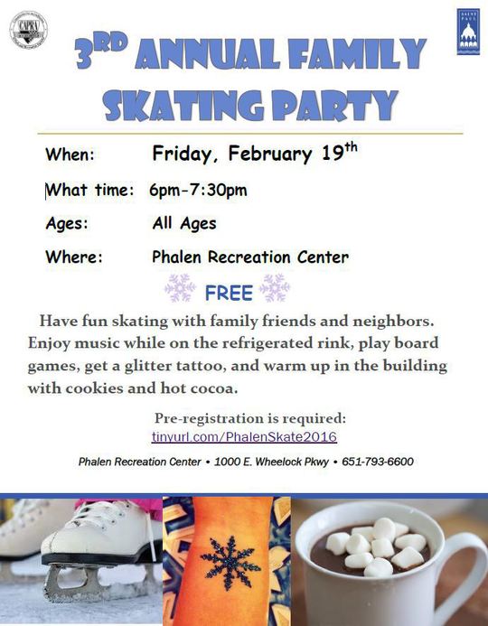 Phalen Family Skating Party