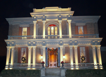 Two Rivers Mansion night