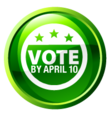 vote button
