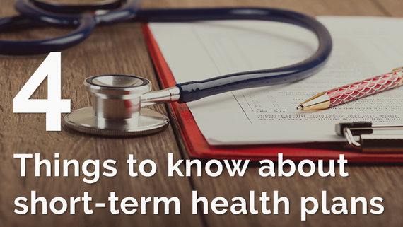 4 things to know about short-term health plans