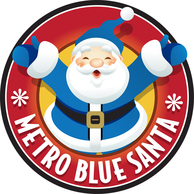 METRO Blue Santa logo