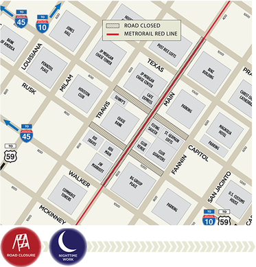 Downtown Testing Map