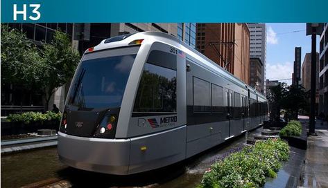 CAF Light-rail car to debut on Main St. 