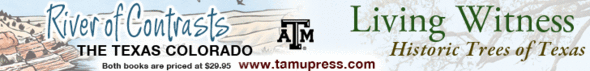 TX A& M Press ad for two books