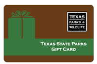 Texas State Park Gift Card