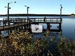 fishing pier, Lake Brownwood