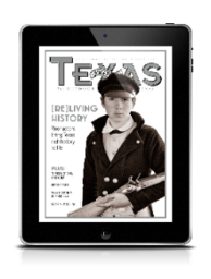 TPW magazine cover on iPad