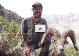 Video of Dillon Gunter and his bighorn sheep