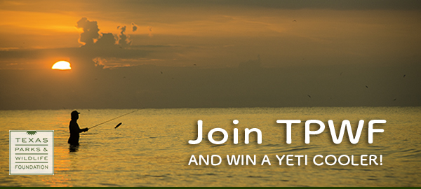 Join TPWF and win a YETI cooler!