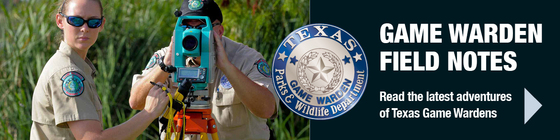 Game Wardens with camera, link to Field Notes