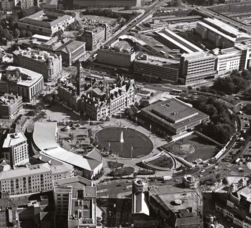 Aerial view of Bradford