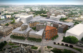 Artist's impression of redeveloped Bradford Interchange