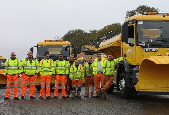 Gritter crew