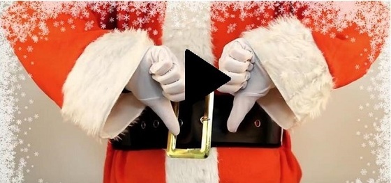 Santa thumbs down