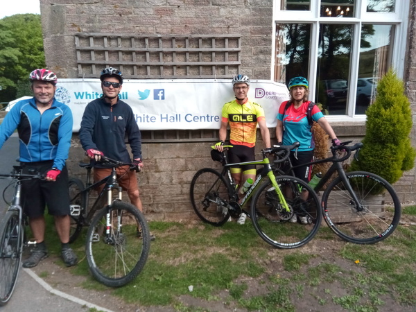 White Hall cyclists