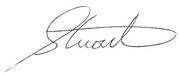 Stuart Barker signature