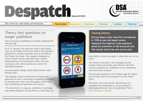 Despatch ezine - issue 01/2012