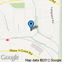Cardiff map Cardiff map
