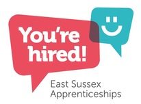 You're Hired East Sussex logo