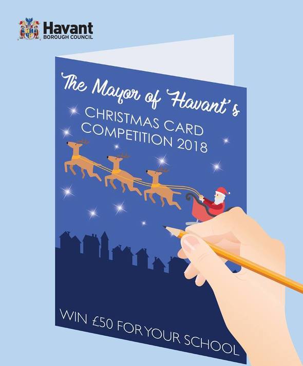 Mayors xmas card comp