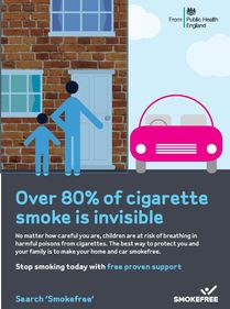 smokefree homes and cars poster