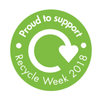 Recycle week badge