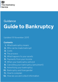 Guide to bankruptcy