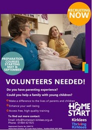 HomeStart Volunteering poster