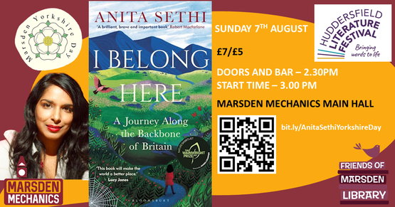 Anita Sethi event details