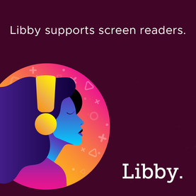 Libby scren reader logo