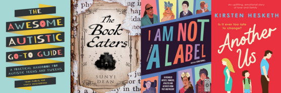 Front covers of 4 books