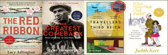 Front covers of 4 books