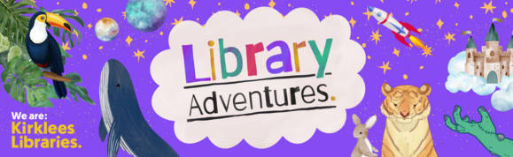 Library Adventures newsletter header
