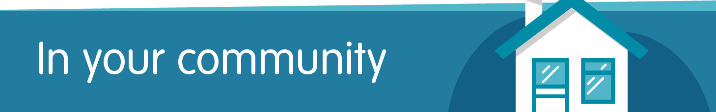 In your community