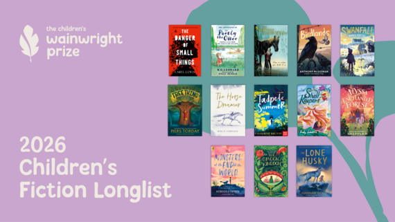Image of book covers longlists of Wainwright Prize for nature writing