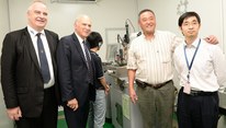 Coborn Engineering Steve Westlake with Vince Cable in China